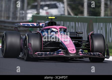 Monza, Italien. September 2025. Franco Colapinto fuhr die Alpine A525 während des F1 Grand Prix von Italien am 7. September 2025 in Monza, Italien. (Foto von Richard Callis/Sports Press Photo) Credit: SPP Sport Press Photo. /Alamy Live News Stockfoto