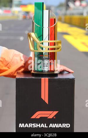 Autodromo Nazionale Monza, Monza, Italien. September 2025. Formel 1: Grand Prix 2025 Renntag von Italien; der Race Marshalls Award Credit: Action Plus Sports/Alamy Live News Stockfoto