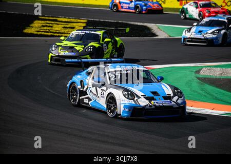Monza, Italien. September 2025. #27 Alexander Tauscher (DEU, Target), Porsche Mobil 1 Supercup beim Autodromo Nazionale Monza am 7. September 2025 in Monza, Italien. (Foto von HOCH ZWEI) Credit: dpa/Alamy Live News Stockfoto
