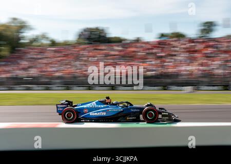 Monza, Italien. September 2025. Alex Albon (Atlassian Williams Racing, Thailand, #23), ITA, Formel 1 Weltmeisterschaft, Grand Prix von Italian, Autodromo Nazionale Monza, Rennen, Saison 2025, 07.09.2025 Foto: Eibner-Pressefoto/Marcel Fischer Credit: dpa/Alamy Live News Stockfoto