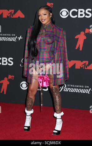 Elmont, USA. September 2025. GloRilla kam am 7. September 2025 bei den MTV Video Music Awards 2025 in der UBS Arena in Elmont, NY, an © Steven Bergman/AFF-USA.COM Credit: AFF/Alamy Live News Stockfoto