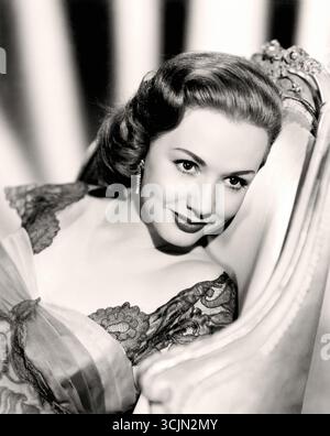 Porträt von Piper Laurie - Werbefoto, Fotograf unbekannt Stockfoto