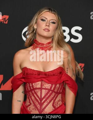 Elmont, USA. September 2025. Dasha nimmt am 7. September 2025 an den MTV Video Music Awards 2025 in der UBS Arena in Elmont, New York, Teil. Foto: C Flanigan/imageSPACE Credit: Imagespace/Alamy Live News Stockfoto
