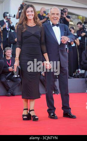 Venise, Venetie, ITALIEN. September 2025. Venedig, Italien. September 2025. ALBERTO BARBERA nimmt am 06. September 2025 am Abschlussfeiertag des 82. Internationalen Filmfestivals von Venedig im Lido in Venedig Teil (Foto: © Laurent Lairys/ZUMA Press Wire). NUR ZUR REDAKTIONELLEN VERWENDUNG! Nicht für kommerzielle ZWECKE! Stockfoto