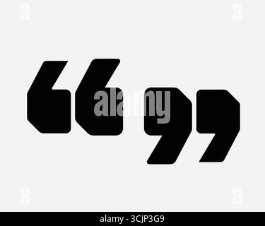 Öffnen Schließen Anführungszeichen Symbol Anführungszeichen Sprachnachricht Zitat Dialog Kommentar Kommentar Feedback-Option Gespräch Chat Text Satzzeichen Symbol Stock Vektor