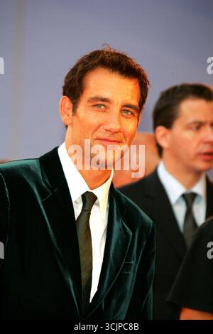 Clive Owen bei der Premiere von „Children of Men“ beim 63. Filmfestival in Venedig – 03. September 2006 Stockfoto