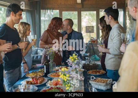 ALEJO SAURAS, JAVIER GUTIERREZ UND ANNA CASTILLO IN ESTOY VIVO (2017) UNTER DER REGIE VON LUIS OLIVEROS, ORIOL FERRER, JESUS RODRIGO UND DAVID MOLINA ENCINAS. Quelle: Globomedia / TVE / Album Stockfoto
