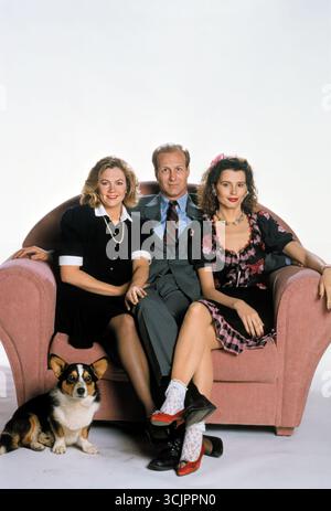 WILLIAM HURT, KATHLEEN TURNER und GEENA DAVIS in THE ACCIDENTAL TOURIST (1988), Regie: LAWRENCE KASDAN. Beschreibung: WARNER BROTHERS / Album Stockfoto