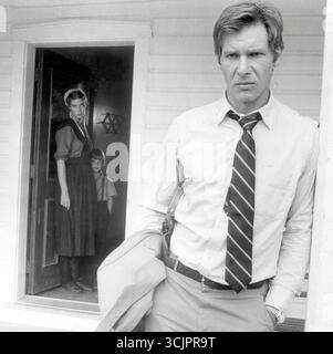 KELLY MCGILLIS, HARRISON FORD und LUKAS HAAS in WITNESS (1985), Regie: PETER WEIR. Quelle: PARAMOUNT PICTURES / Album Stockfoto