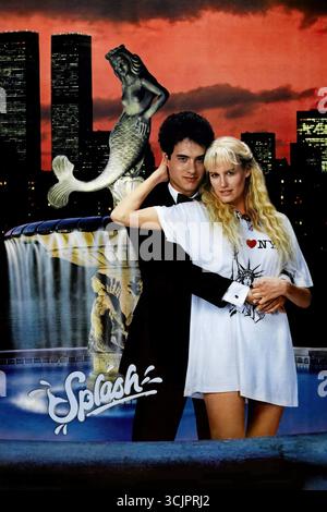 DARYL HANNAH und TOM HANKS in SPLASH (1984), Regie: RON HOWARD. Quelle: TOUCHSTONE-BILDER/Album Stockfoto