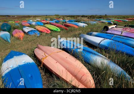 blakeney Yacht Club Boote, Nord norfolk, england Stockfoto
