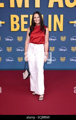 Jana Riva bei der „Call My Agent Berlin“ Serien Premiere (Disney+) am 8.09.2025 in Berlin Stockfoto