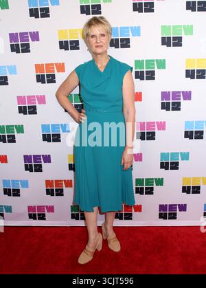 New York City, USA. September 2025. Cynthia Nixon nahm am 25. Jahrestag der New 42 Studios am 8. September 2025 in New 42 Studios in New York City Teil © Steven Bergman/AFF-USA.COM Credit: AFF/Alamy Live News Stockfoto