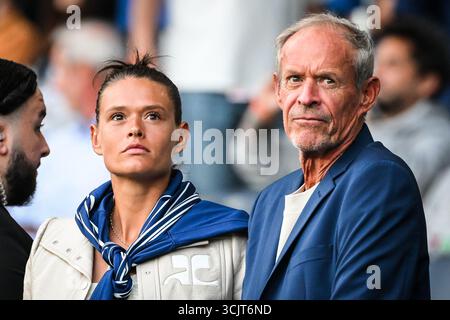 Paris, Frankreich. August 2025. Chloe PAQUET während des Fußballspiels der französischen Meisterschaft Ligue 1 zwischen Paris Saint-Germain und SCO Angers am 22. August 2025 im Parc des Princes Stadion in Paris, Frankreich - Foto Matthieu Mirville/DPPI Credit: DPPI Media/Alamy Live News Stockfoto