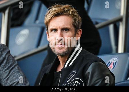 Paris, Frankreich. August 2025. Philippe LACHEAU während des Fußballspiels der französischen Meisterschaft Ligue 1 zwischen Paris Saint-Germain und SCO Angers am 22. August 2025 im Parc des Princes Stadion in Paris, Frankreich - Foto Matthieu Mirville/DPPI Credit: DPPI Media/Alamy Live News Stockfoto