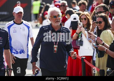 BRIATORE Flavio (ita), Alpine F1 Team, Porträt während des Formel 1 Grand Premio dÂ??Italia 2025, Grand Prix von Italien 2025, 16. Runde der FIA Formel-1-Weltmeisterschaft 2025 vom 5. Bis 7. September 2025 auf dem Autodromo Nazionale Monza in Monza, Italien Stockfoto