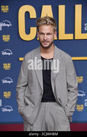 Frederic Heidorn bei der Weltpremiere von Disney Original Serie Call My Agent Berlin in Berlin am 08.09.2025 *** Frederic Heidorn bei der Uraufführung der Disney Original Series Call My Agent Berlin in Berlin am 08 09 2025 Stockfoto