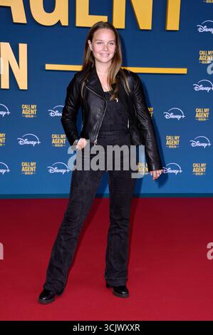 Sonja Gerhardt bei der Premiere der Disney+ Serie „Call My Agent Berlin“ im Kolosseum Kino. Berlin, 08.09.2025 Stockfoto