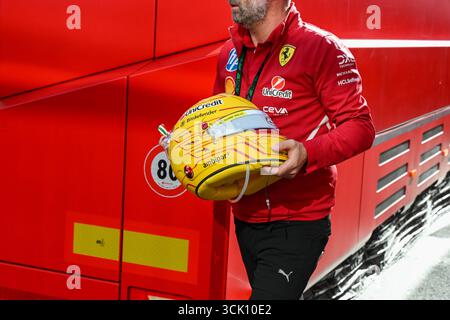 Dutch GP F1 2025 am 31 2025. August in Zandvoort, Niederländisch – Formel 1 Lewis Hamilton Pilot für Ferrari Stockfoto