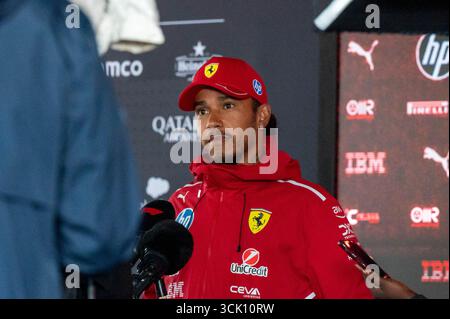 Dutch GP F1 2025 am 31 2025. August in Zandvoort, Niederländisch – Formel 1 Lewis Hamilton Pilot für Ferrari Stockfoto