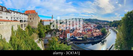 Ceski Krumlov Stockfoto