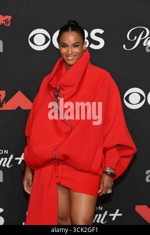 Elmont, USA. September 2025. Ciara nimmt 2025 an den MTV Video Music Awards in der UBS Arena am 7. September 2025 in Elmont, New York, Teil. Foto: C Flanigan/imageSPACE Credit: Imagespace/Alamy Live News Stockfoto
