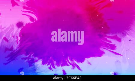 Ein lebendiges abstraktes Design mit schwindelnden Rosa- und Blautönen für einen dynamischen visuellen Effekt. Stockfoto