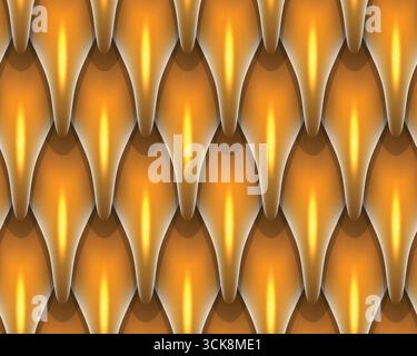 Nahtloses Muster mit normalem Stil Stock Vektor