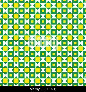 Nahtloses Muster mit normalem Stil Stock Vektor