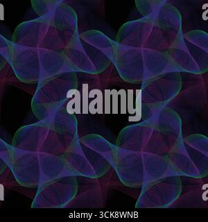 Nahtloses Muster mit normalem Stil Stock Vektor