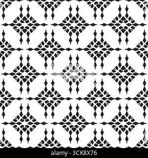 Nahtloses Muster mit normalem Stil Stock Vektor