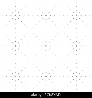 Nahtloses Muster mit normalem Stil Stock Vektor