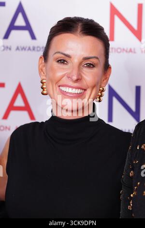 Coleen Rooney im Presseraum, nachdem ich ein Berühmtheit bin... Bring Mich Hier Raus! Gewann den Reality Competition Award bei den National Television Awards in der O2 Arena in London. Bilddatum: Mittwoch, 10. September 2025. Stockfoto