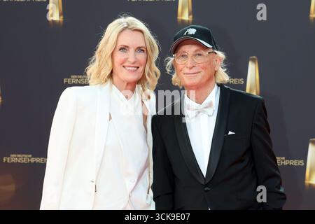 Maria Furtwaengler und Otto Waalkes bei der Verleihung vom Deutschen Fernsehpreis am 10.09.2025 in Köln Stockfoto