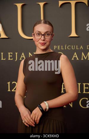 Madrid, Spanien. August 2025. Am 10. September 2025 nimmt er an der Premiere des Films El Cautivo unter der Regie von Alejandro Amenábar in der Cine Callao in Madrid Teil. Der Film mit Julio Peña Fernández, Alessandro Borghi, Miguel Rellán, Fernando Tejero, Luna Berroa, Luis Callejo, José Manuel Poga, Albert Salazar, Juanma Muniagurria, Jorge Asín, Mohamed Said und Walid Charaf erzählen die Geschichte von Miguel de Cervantes' Gefangenschaft in Algier im Jahr 1575. Der Film wird am 12. September in den spanischen Kinos veröffentlicht. Quelle: CORDON PRESS/Alamy Live News Stockfoto