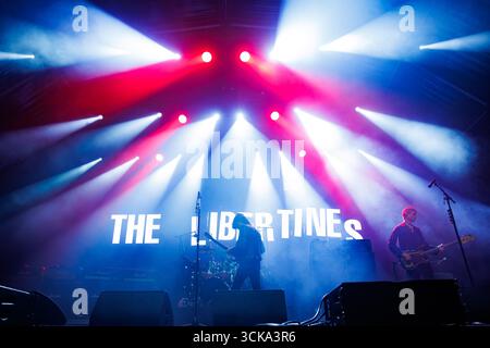 Barcelona, Spanien. Juli 2023. Die Libertines treten in Barcelona auf. Stockfoto