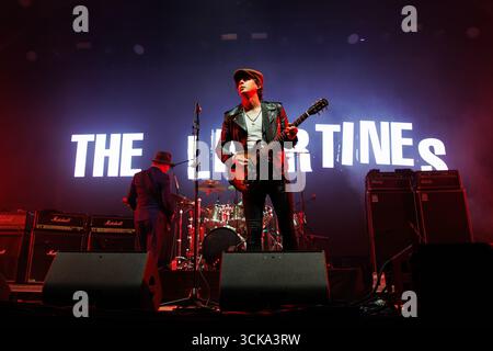 Barcelona, Spanien. Juli 2023. Die Libertines treten in Barcelona auf. Stockfoto