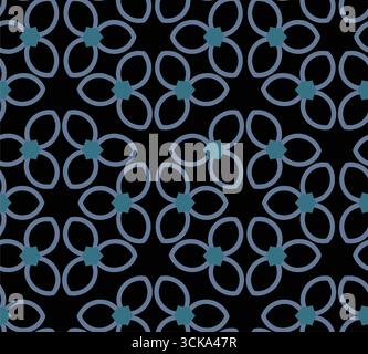 Modernes, nahtloses Muster für jeden Tag Stock Vektor