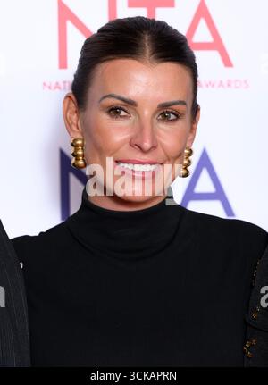 London, Großbritannien. September 2025. Coleen Rooney im Winners Room bei den National Television Awards 2025, O2 Arena. Quelle: Doug Peters/EMPICS/Alamy Live News Stockfoto