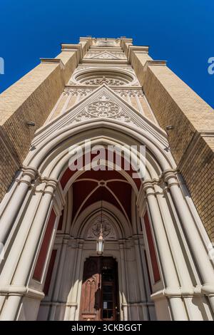 Name der Kirche Maria in Novi Sad, Serbien Stockfoto