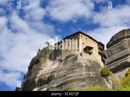 Kloster St. Nikolaus Anapausas, Meteora, Griechenland Stockfoto