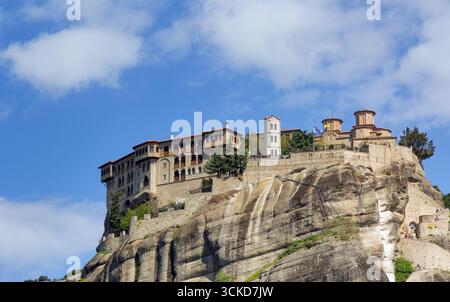 Varlaam Kloster, Meteora, Griechenland Stockfoto
