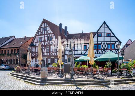 Altstadt von Hanau Steinheim, Hessen, Deutschland Stockfoto
