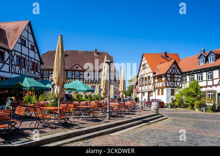 Altstadt von Hanau Steinheim, Hessen, Deutschland Stockfoto