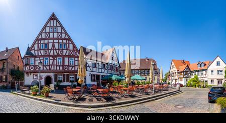 Altstadt von Hanau Steinheim, Hessen, Deutschland Stockfoto