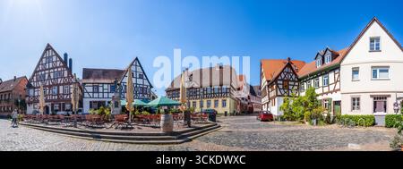 Altstadt von Hanau Steinheim, Hessen, Deutschland Stockfoto