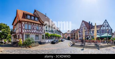 Altstadt von Hanau Steinheim, Hessen, Deutschland Stockfoto
