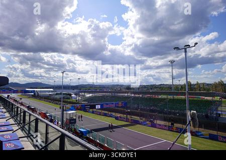 Misano Adriatico, Italien. September 2025. Allgemeiner Überblick über die Marco Simoncelli International Circuit Prix des Red Bull Grand Prix von San Marino und die Rimini Riviera auf dem Marco Simoncelli International Circuit am 11. September 2025 in Misano Adriatico, Italien. Quelle: Unabhängige Fotoagentur/Alamy Live News Stockfoto