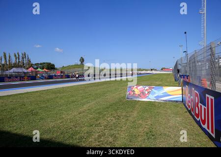 Misano Adriatico, Italien. September 2025. Allgemeiner Überblick über die Marco Simoncelli International Circuit Prix des Red Bull Grand Prix von San Marino und die Rimini Riviera auf dem Marco Simoncelli International Circuit am 11. September 2025 in Misano Adriatico, Italien. Quelle: Unabhängige Fotoagentur/Alamy Live News Stockfoto