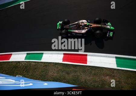 20 DURKSEN Joshua (Par), AIX Racing, Dallara F2 2024, Action während der 11. Runde der FIA Formel 2 Meisterschaft 2025 vom 5. Bis 7. September 2025 auf dem Autodromo Nazionale Monza in Monza, Italien Stockfoto